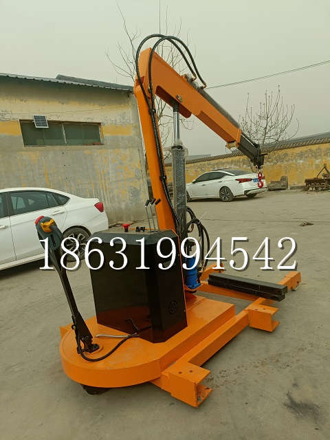 昌图县自卸车厢随车吊 自制轮式四不像起重机 四驱平板吊 5吨 贵盛